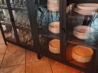 Brisbane vitrineskabe 3 stk