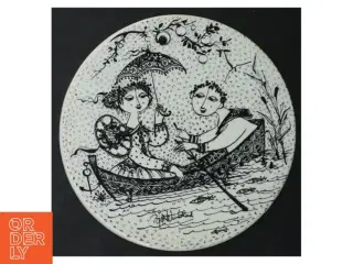 Bjørn Wiinblad platter fra Nymlle (str. Ø 15. cm. 4 styk)