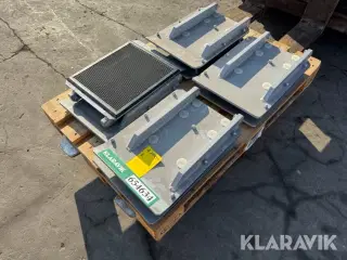 Glide- og vibrationsdæmpende konsoller Stenhøj 8 styk lot