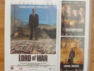 Film kup, 3 action dvd film i boks
