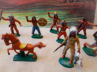 Cowboy, Indianere og Heste