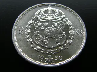 2 Kronor  1950 TS  KM#815
