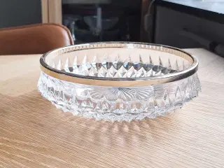 Krystal skål 