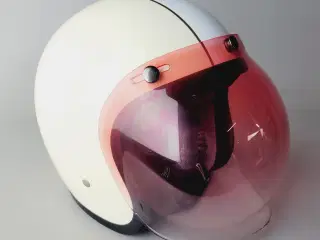 ⭐️· 🏍️ Biltwell Bonanza Åben Hjelm - Størrelse M 