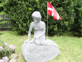 Havefigur, haveudsmykning-Dansk lille havfrue