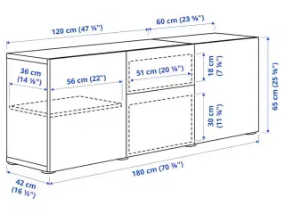IKEA Bestå skænk 