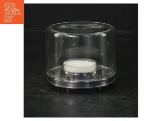 Glasstage til fyrfadslys (str. 6,5 cm)