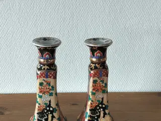 To Super Dekorative Lysestager