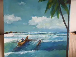 STORT SMUKT MALERI 83X114 CM