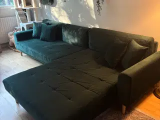 Sofa i velour 