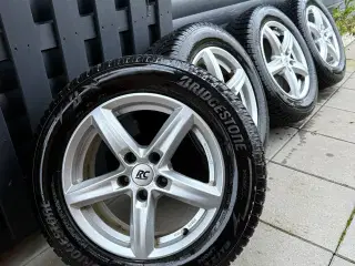 16” 5x112 alufælge til Mercedes & Vw med Bridgesto