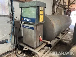 Dieseltank med pumpe Statoil