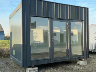 Få opgraderet kontoret - 4x3 m pavillon sælges!
