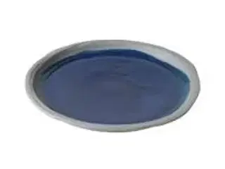 6 stk. Tallerken indigo blå 215 mm No.W