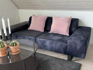 Sort 2 ½  pers sofa
