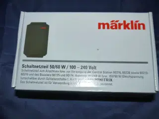 Marklin 60041 Trafo 50-60 VA 220/19 V Til alle Sty