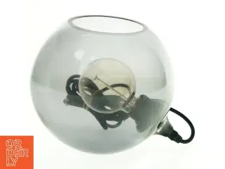 Glaskugle pendellampe (str. Ø. 20 cm)