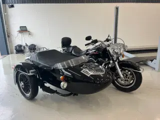 Harley-Davidson Road-King sidevogn 