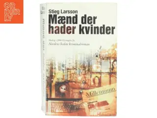 Mænd der hader kvinder af Stieg Larsson, Stieg Larsson (Bog)