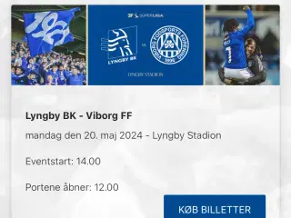 Lyngby BK - Viborg FF billetter