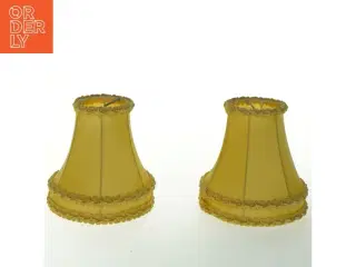 Gule lampe skærme (str. H 11 cm, ø 11 cm)