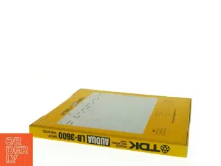 TDK Audua LB-3600 kvarttomme  tre timer lydbånd på metalspole med NAB kerne (str. 28 x 28 cm)