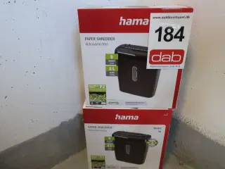 2 stk. Hama makulator