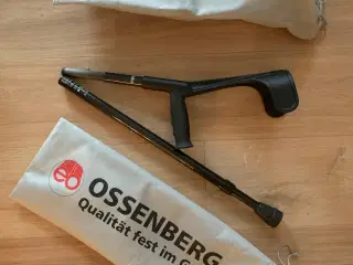 Ossenberg foldsammen krykker, kulfiber