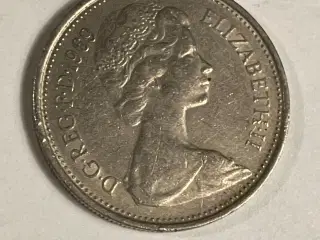 5 Pence England 1969