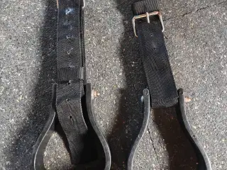 Western bøjler med nylon remme 