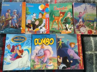 Forskellige Disney Klassikere Bøger