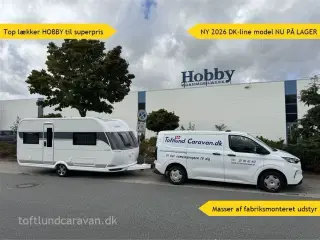 2026 - Hobby De Luxe 460 UFe   NY 2026 DK-Line NU PÅ LAGER i TOFTLUND. Masser af lækkert udstyr er med i prisen!