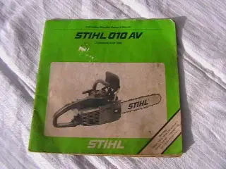 STIHL 010 AV Instruction Manual