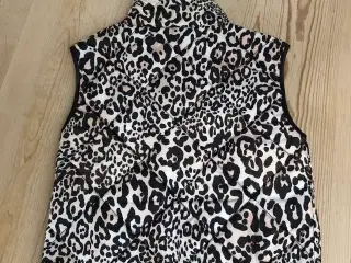 2 biz leopard vest dame