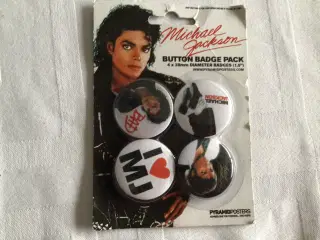 Michael Jackson Badges'