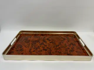 Vintage serveringsbakke / bakke