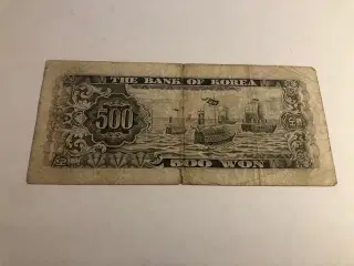 500 won Korea