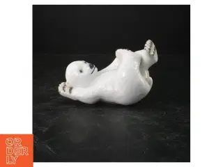 Porcelænsfigur af isbjørn fra B&G (str. 17 x 10 x 10 cm)