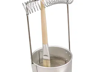 Praktisk penselvasker i aluminium - 21 cm høj