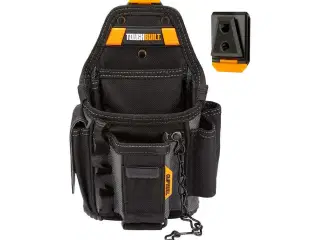 Værktøjstaske Toughbuilt TOU-CT-34 med bælteklips - sort