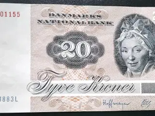 20 KRONE 1988 Pauline Tutein & Gråspurvene PÆN
