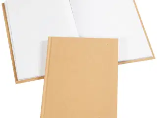 A5 Skitsebog med 60 sider i groft naturpapir