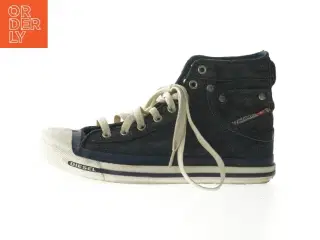 Diesel denim sneakers fra Diesel (str. 38)