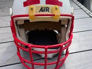 American football hjelm og trøje