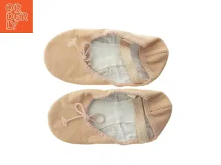 Læder balletsko (str. 18 cm)