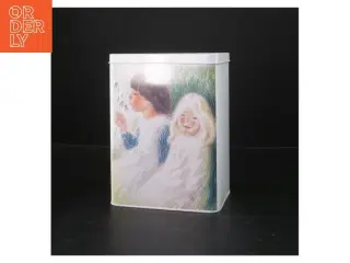 Opbevaringsdåse med kunstmotiv (str. 19x14 cm)