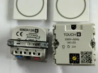 LK FUGA LED-lysdæmper touch