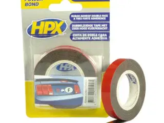HPX dobbeltklæbende tape 12mm x 2m