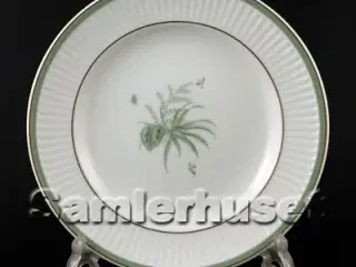 Grøn Melodi Kagetallerken 15 cm.