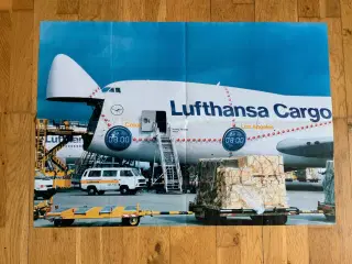 Plakat Lufthansa Cargo Frankfurt Airport 